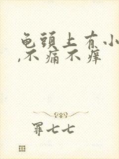 龟头上有小肉粒,不痛不痒