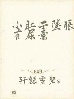 小肚子坠胀感觉有尿意封面