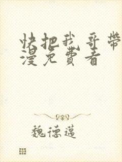 快把我哥带走动漫免费看