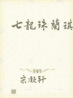 七龙珠兰琪本子封面