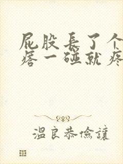 屁股长了个硬疙瘩一碰就疼