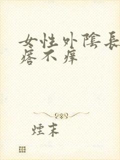 女性外阴长小疙瘩不痒