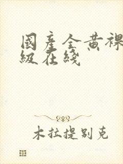 国产全黄裸体三级在线