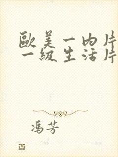 欧美一内片黄绝一级生活片封面