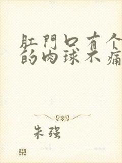 肛门口有个软软的肉球不痛不痒