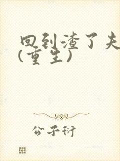 回到渣了夫君前(重生)