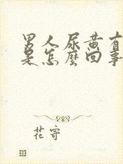 男人尿黄有异味是怎么回事