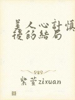 美人心计慎儿最后的结局封面