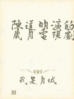 陈道明演的流金岁月电视剧免费观看