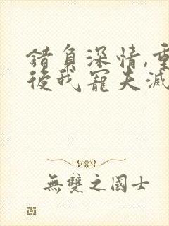 错负深情,重生后我宠夫灭渣小说全文