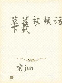 草莓视频污网站下载