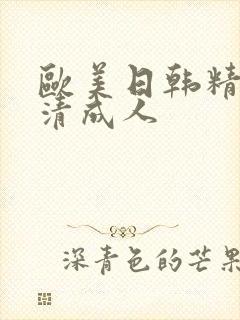 欧美日韩精品高清成人