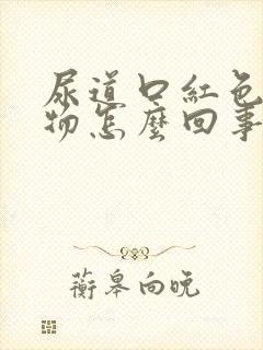 尿道口红色分泌物怎么回事封面