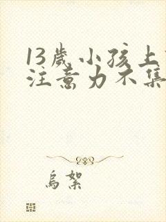 13岁小孩上课注意力不集中封面