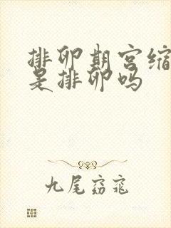 排卵期宫缩症状是排卵吗