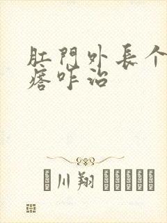 肛门外长个肉疙瘩咋治