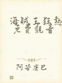 海贼王狂热行动 免费观看