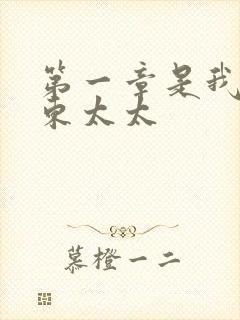 第一章是我的房东太太