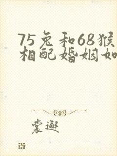 75兔和68猴相配婚姻如何