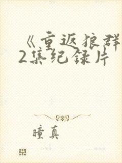 《重返狼群》12集纪录片