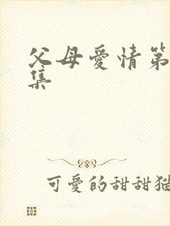 父母爱情第34集