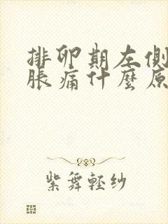 排卵期左侧小腹胀痛什么原因