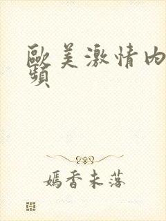 欧美激情内射视频