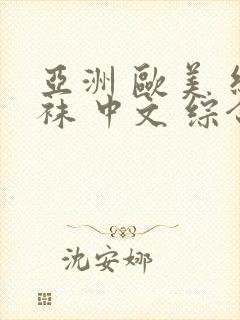 亚洲 欧美 丝袜 中文 综合