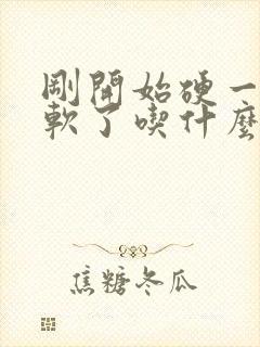 刚开始硬一会就软了吃什么药