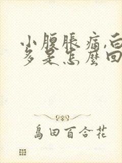 小腹胀痛,白带多是怎么回事