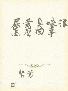 尿黄臭味很重是怎么回事