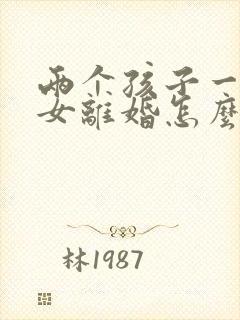 两个孩子一男一女离婚怎么判决抚养权