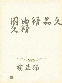 国内精品久久久久精封面