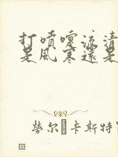 打喷嚏流清鼻涕是风寒还是风热