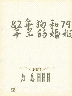 82年狗和79年羊的婚姻怎样