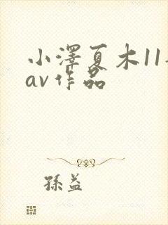 小泽夏木11部av作品