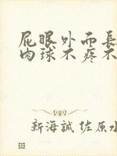 屁眼外面长了个肉球不疼不痒