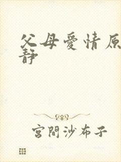 父母爱情原著刘静