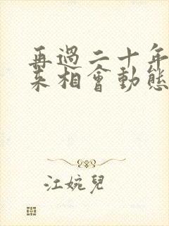 再过二十年我们来相会动态谱伴奏