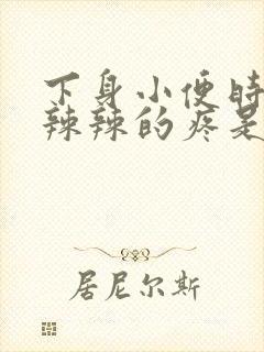 下身小便时有点辣辣的疼是怎么回事封面