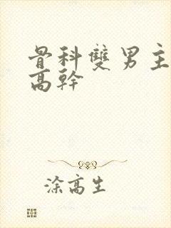 骨科双男主年下高干