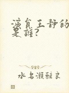 演员王静的丈夫是谁?封面