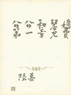 公公和儿媳小说第一章免费阅读