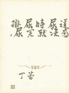 排尿时尿道灼热,尿完就没感觉了封面