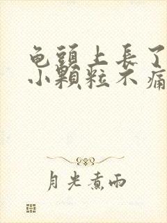 龟头上长了一圈小颗粒不痛不痒封面