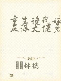 重生后我嫁给了反派大佬免费阅读