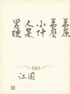 男人小弟弟不够硬是什么原因封面