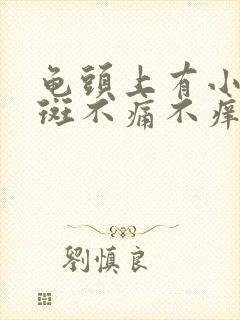 龟头上有小片红斑不痛不痒是怎么回事