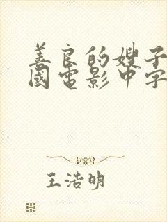 善良的嫂子3韩国电影中字