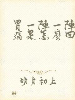 胃一阵一阵的刺痛是怎么回事封面